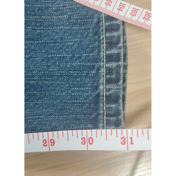 Indigo Palms Bootcut Jeans Mens Blue Medium Wash Denim Measured 40x31 - Picture 7 of 8